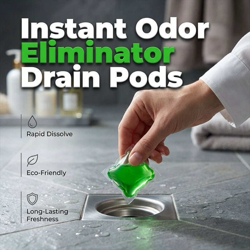 🥳2026 HOT SALE🥳💞50K+ SOLD!|Drain Deodorizer Pods 🚰✅
