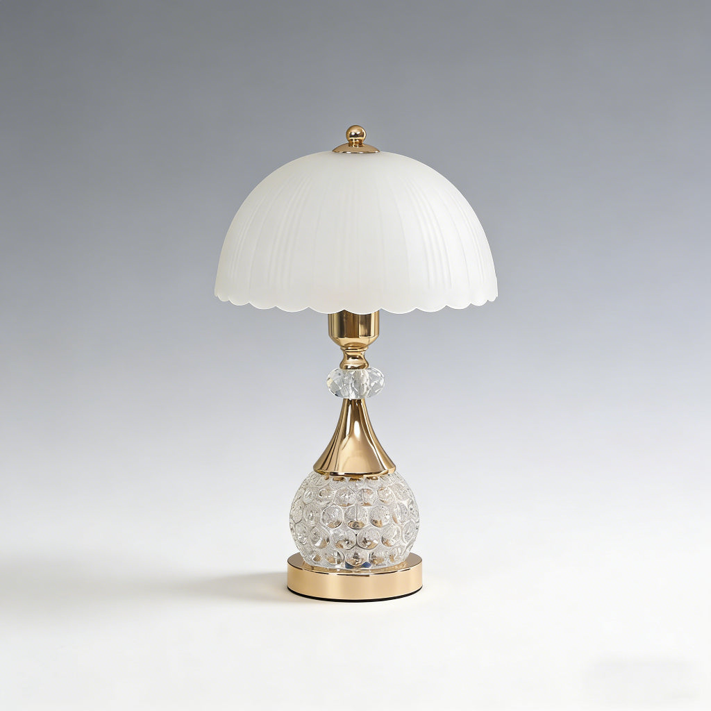 High-End Crystal Glass Bedside Lamp