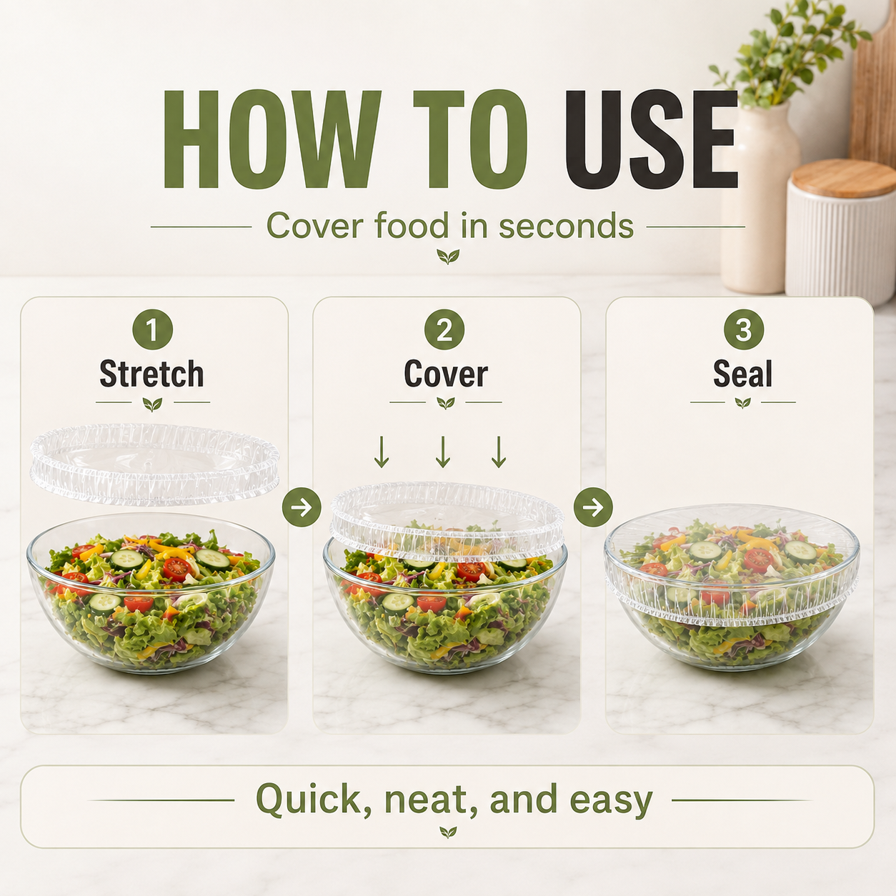 🔥Disposable Food Covers Fresh Keeping Bags