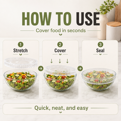 🔥Disposable Food Covers Fresh Keeping Bags