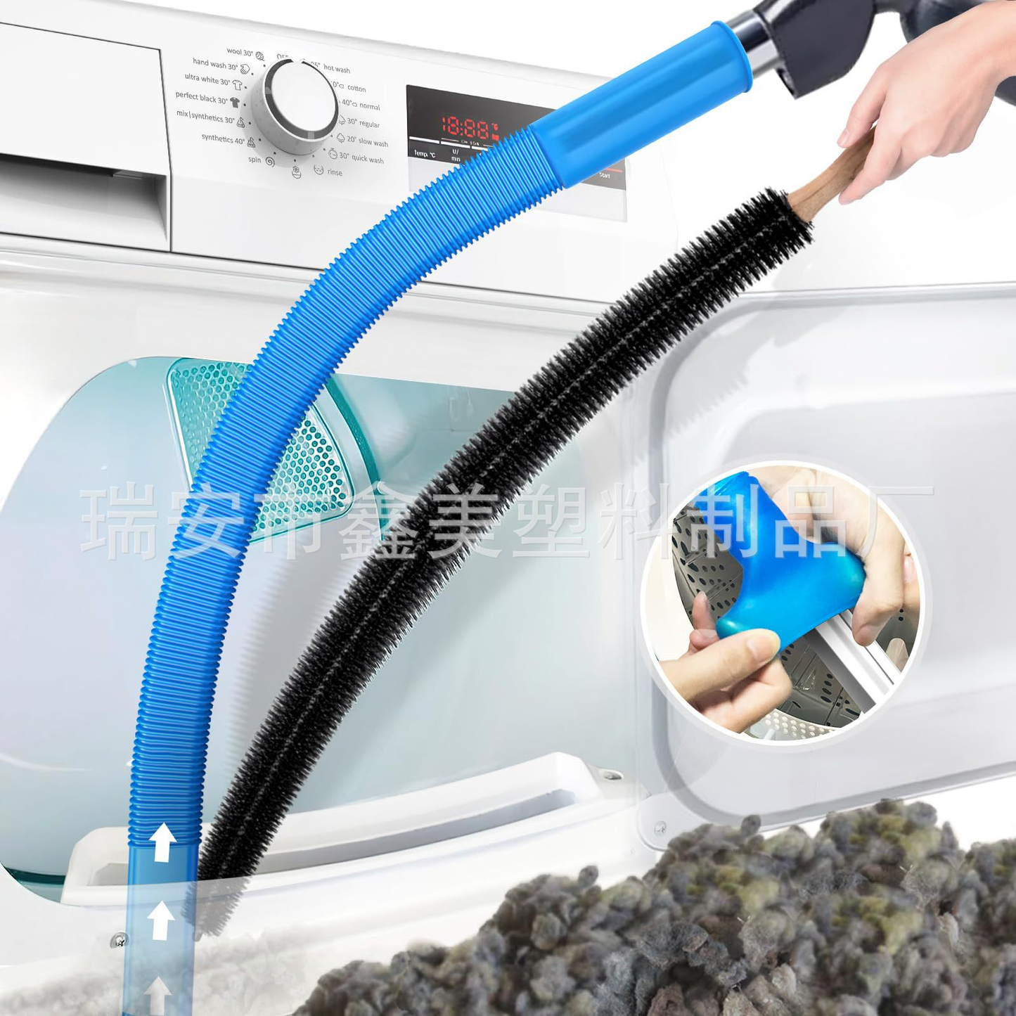 Universal Dryer Vent Cleaner Kit: Deep-Reach Vacuum Hose Attachment for Instant Lint Removal ✨