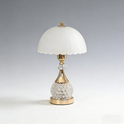 High-End Crystal Glass Bedside Lamp