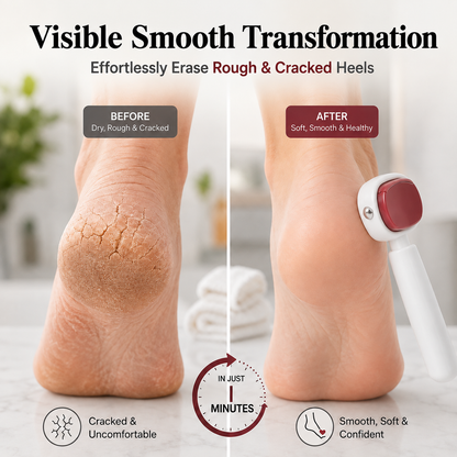 Say Goodbye to Rough, Cracked Heels — Reveal Softer, Smoother Feet in Minutes ✨