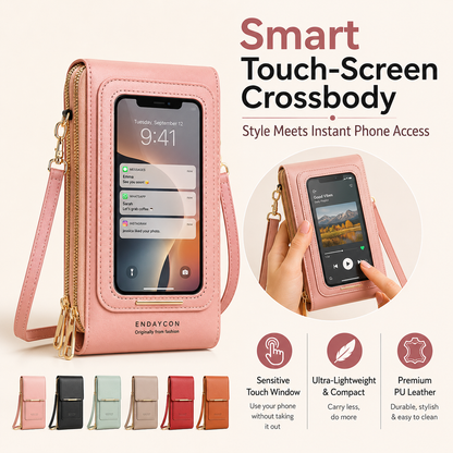 🔥Last Day  50% OFF🎁Smart Touchscreen Phone Bag🤩