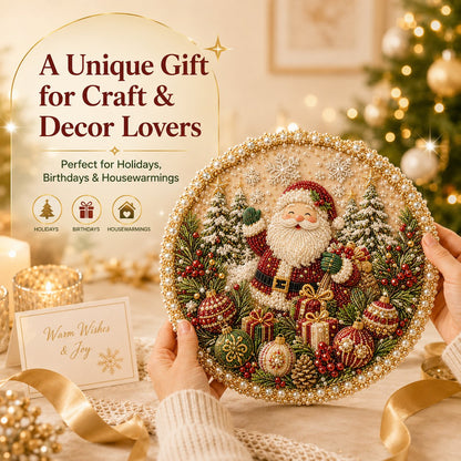 🔥Last Day 49% OFF - 🌸🌻🍂🎄 Four Seasons & Holiday Pearl Art Hanging Wreath Kit c
