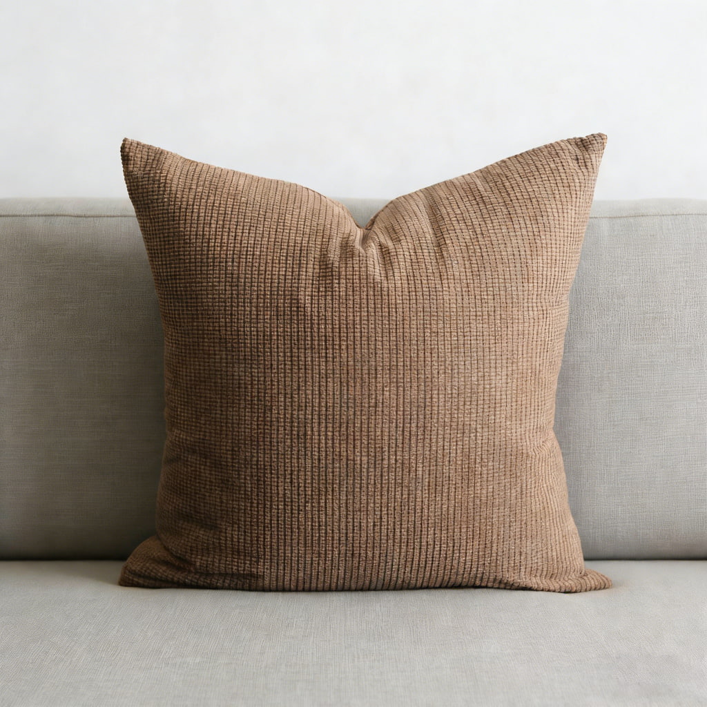 Modern Minimalist Textured Accent Pillow