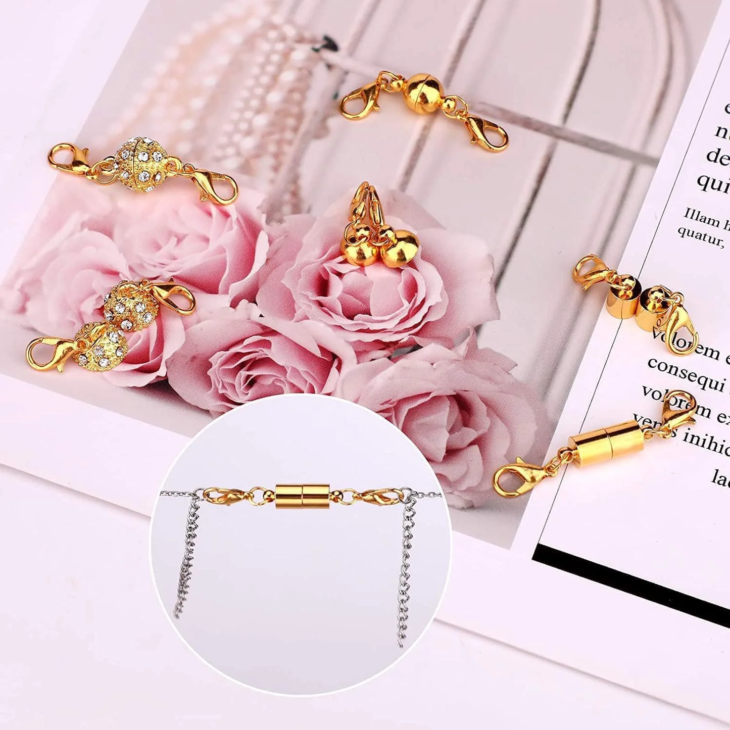 🔥Magnetic Necklace Clasps and Closures