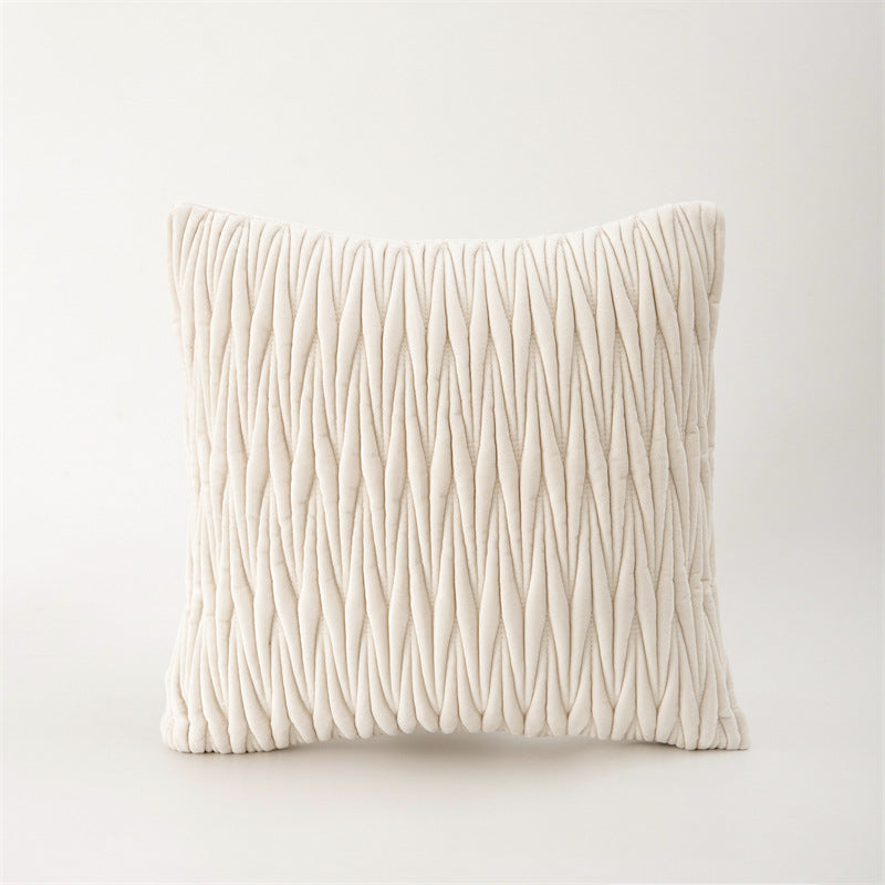 Modern Geometric Chenille Luxe Accent Pillow