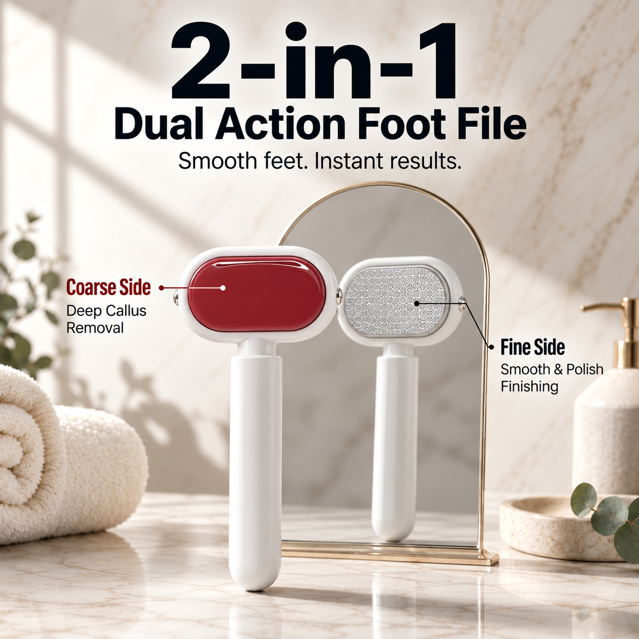 Say Goodbye to Rough, Cracked Heels — Reveal Softer, Smoother Feet in Minutes ✨