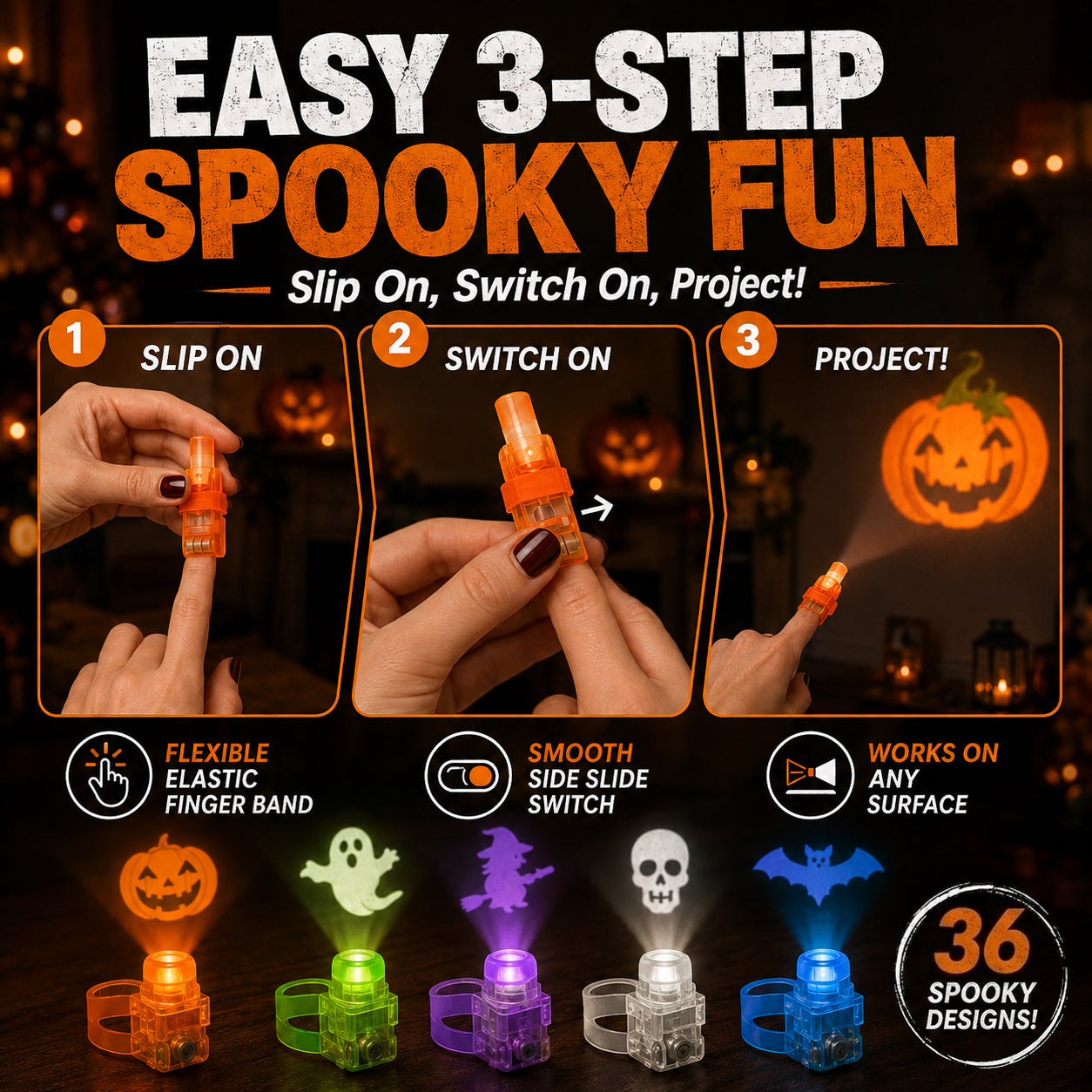 🎉🎃 36 Pieces of Halloween Fun!