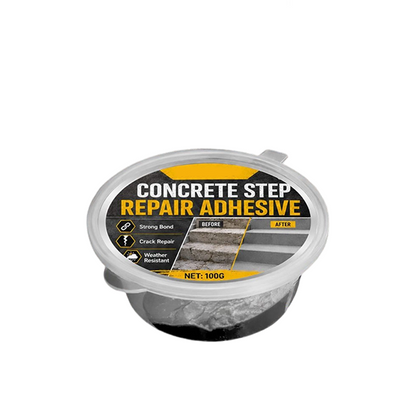 🥳🔧🏠 Concrete Stair Repair Adhesive – Repairs Cracked Stairs and Sidewalks 🛡️✨